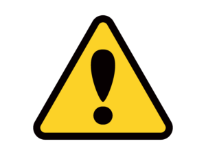 注意の三角マーク